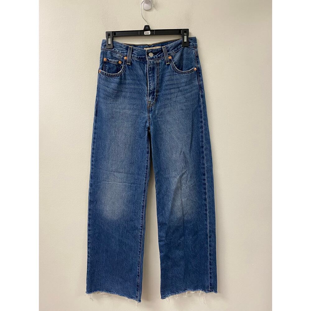 Levi's Medium Blue Wide Leg Jeans